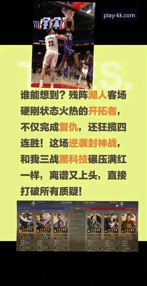 资深用户分享：在KK体育App沉浸式体验湖人队进攻盛宴的心得
